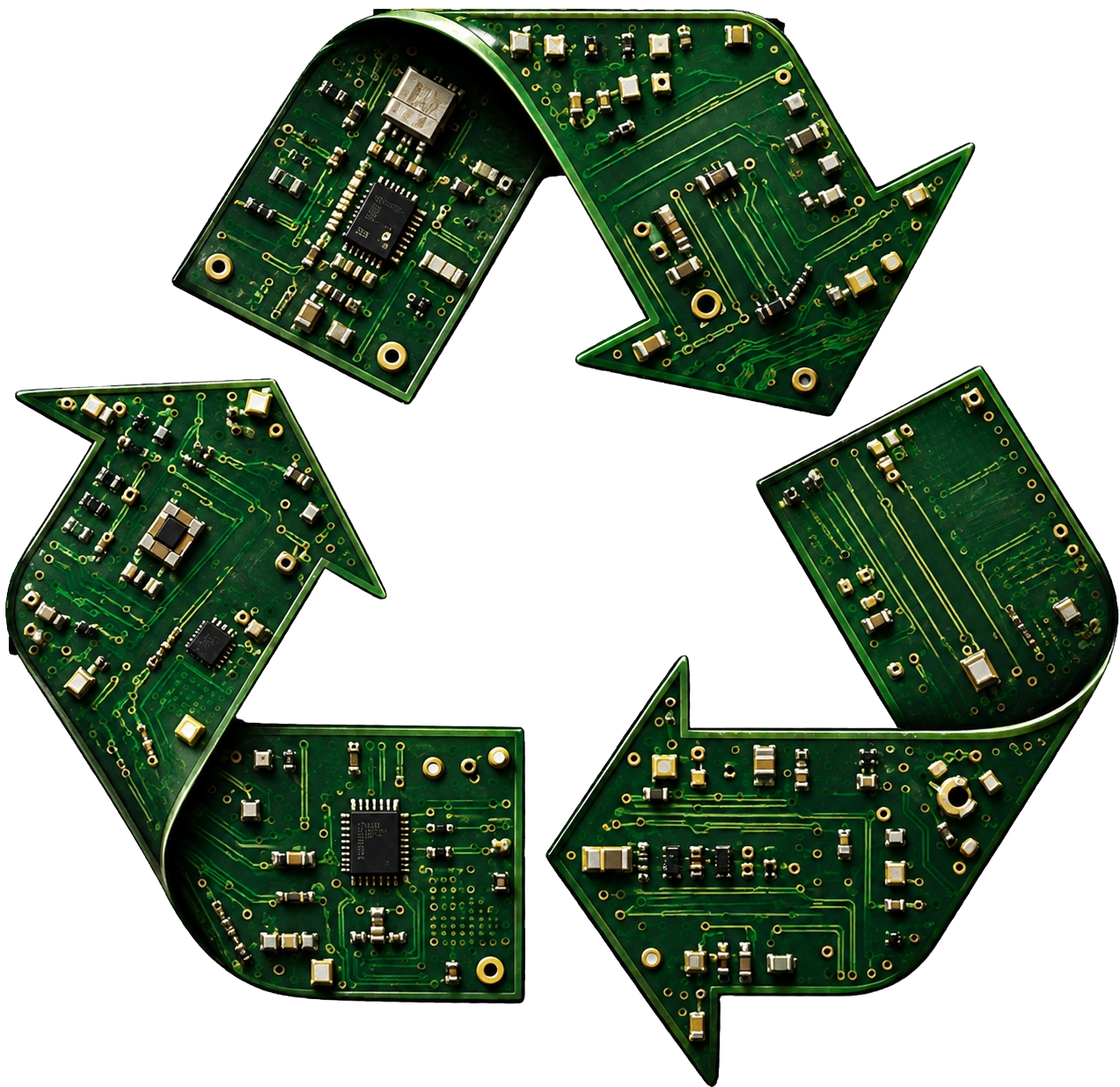 Corporate e-waste management and responsible electronics recycling